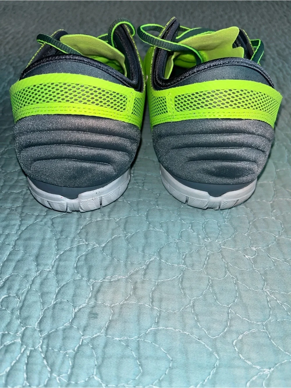 Nike Free Run Bionic Shoes, 599269-300 Neon Lime Green/Volt, Women’s Size 11